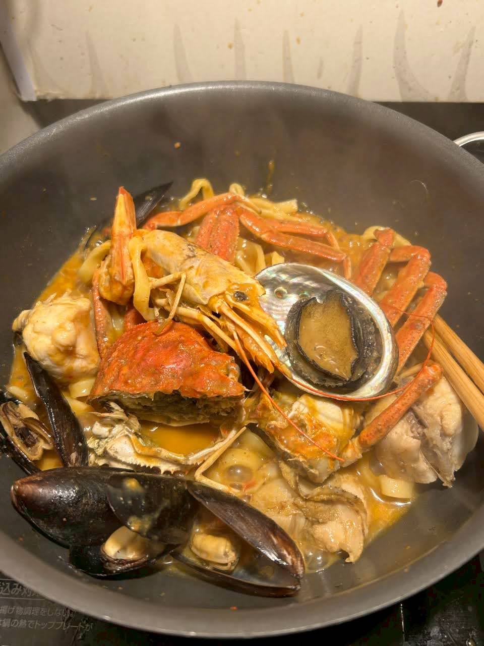 海鮮パスタ